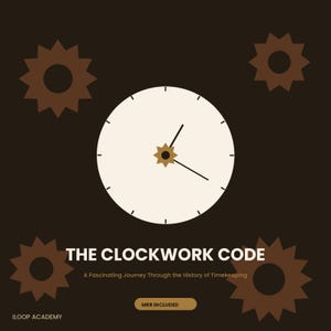 The Clockwork Code - Fascinating Journey Through the History of Timekeeping | History PLR MRR