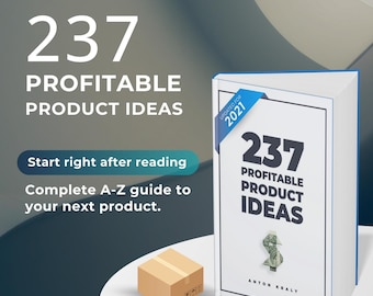 237 Profitable Product Ideas | Online Business Bundle (Digital Library)