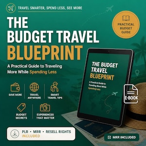 Mehr reisen und dabei sparen – Der Budget-Reiseplan | PLR-MRR-Weiterverkaufsrechte