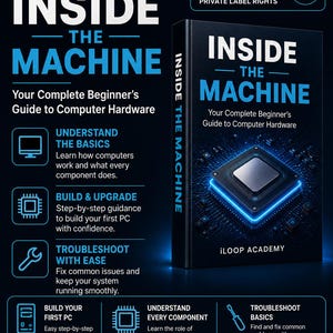 Computer Hardware Complete Beginners Guide - Inside the Machine | Tech PLR MRR