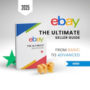 Sell On eBay Guide – Expert eBay Tips & Tricks | Online Selling Course, PLR, MRR, Resell | Make Money On eBay, eBay Strategies For Resellers