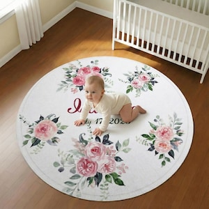 Floral Babyblanket, Floralnursery Baptism Girl Gift, Personal Flowered Blanket, Flower Flanel Swaddl, Blankete Custom, Customs Baby Blanket