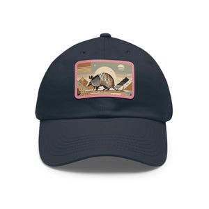 Gordeldierhoed met leren patch, casual baseballpet, outdoor zomeraccessoires, trendy Texas Fashion-hoofddeksels, sportbescherming tegen de zon afbeelding 9
