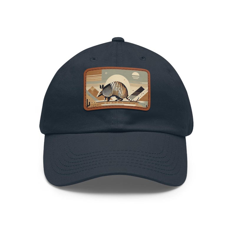 Gordeldierhoed met leren patch, casual baseballpet, outdoor zomeraccessoires, trendy Texas Fashion-hoofddeksels, sportbescherming tegen de zon afbeelding 3