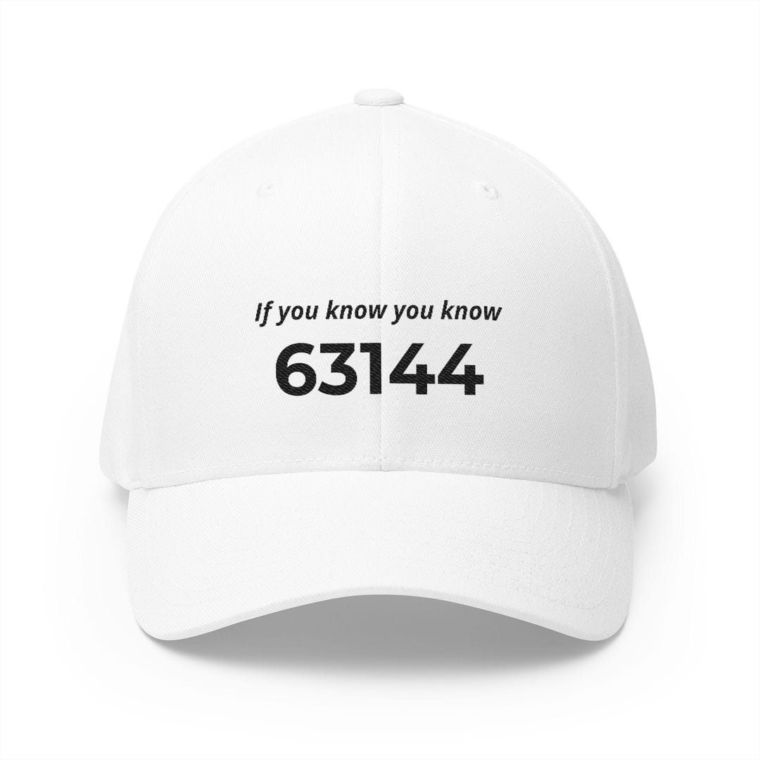 Brentwood MO Area Code Cap – Embroidered Organic Cotton Baseball Hat - Etsy