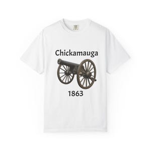 Chickamauga 1863  Civil War Battlefield Tee | American History Graphic Shirt