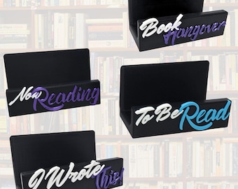 Custom Book Stand - Now Reading / To Be Read and Custom Options