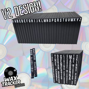 Custom Front Facing CD Dividers – Organize & Elevate Your Collection