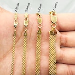 Solid Gold Necklaces
