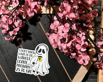 Without Coffee - Emergency Dispatcher - Vinyl Sticker Decal