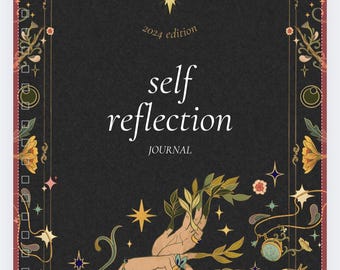 21-Day Self Reflection Journal | Guided Prompts, Personal Growth (Digital Download)
