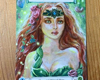Verdance, Thorn of the Rose - Alter Token - Flesh and Blood TCG - Etsy