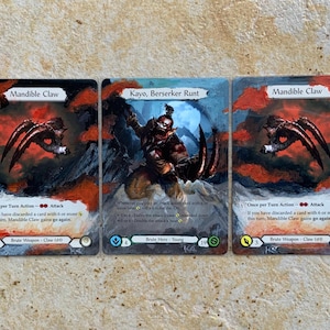 Kayo with Mandible Claws, Altered Card Set, Flesh and Blood