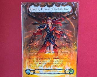 Cindra, Dracai of Retribution - Etsy UK