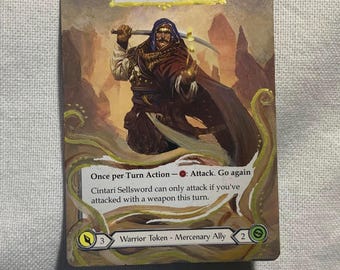 Crown of Dominion - Equipment Proxy Alter - Flesh and Blood TCG - Etsy