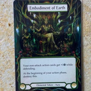 Embodiment of Earth, Altered Card, Flesh and Blood