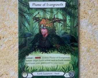 Florian, Rotwood Harbinger, Altered Card, Flesh and Blood - Etsy