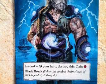 Florian, Rotwood Harbinger - Alter Token - Flesh and Blood TCG - Etsy