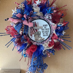 Patriotism Wreath