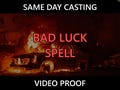 BAD LUCK SPELL - Curse & Hex Ritual for Negative Consequences