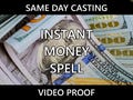 INSTANT MONEY Spell - Manifest Wealth & Financial Abundance - Attract Prosperity