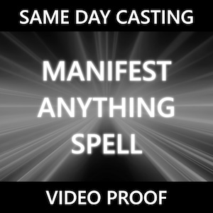 Manifest Anything Spell - Powerful Manifestation Ritual to Attract Your Desires