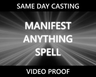 Manifestera vad som helst-besvärjelsen - Kraftfull manifestationsritual för att attrahera dina begär