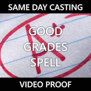 GOOD GRADES Spell - Manifest Academic Success & Improved Grades - Unlock Your Potential