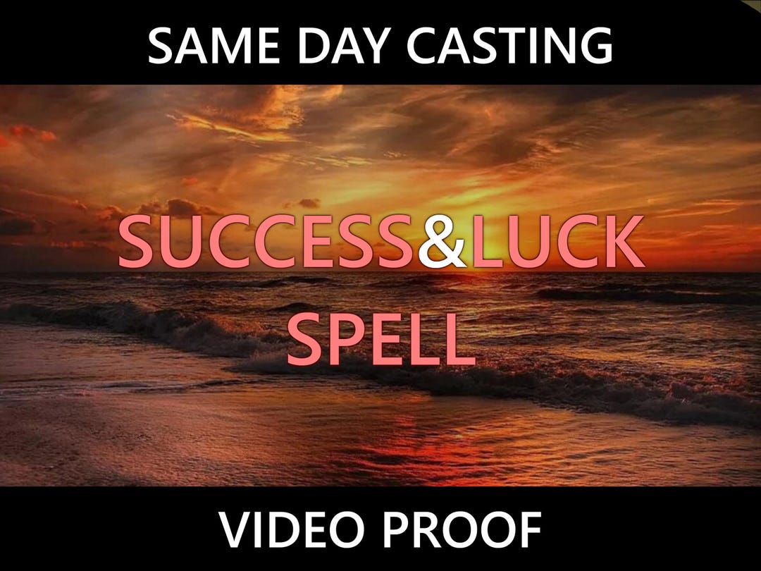 Success & Luck Spell - Manifest Prosperity, Good Fortune and ...