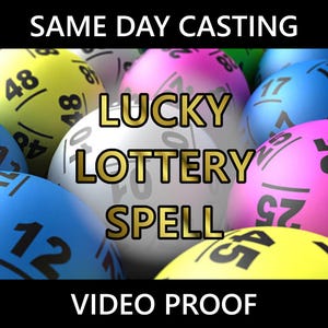 Lucky Lottery Spell - Manifest Your Jackpot and Attract Abundance
