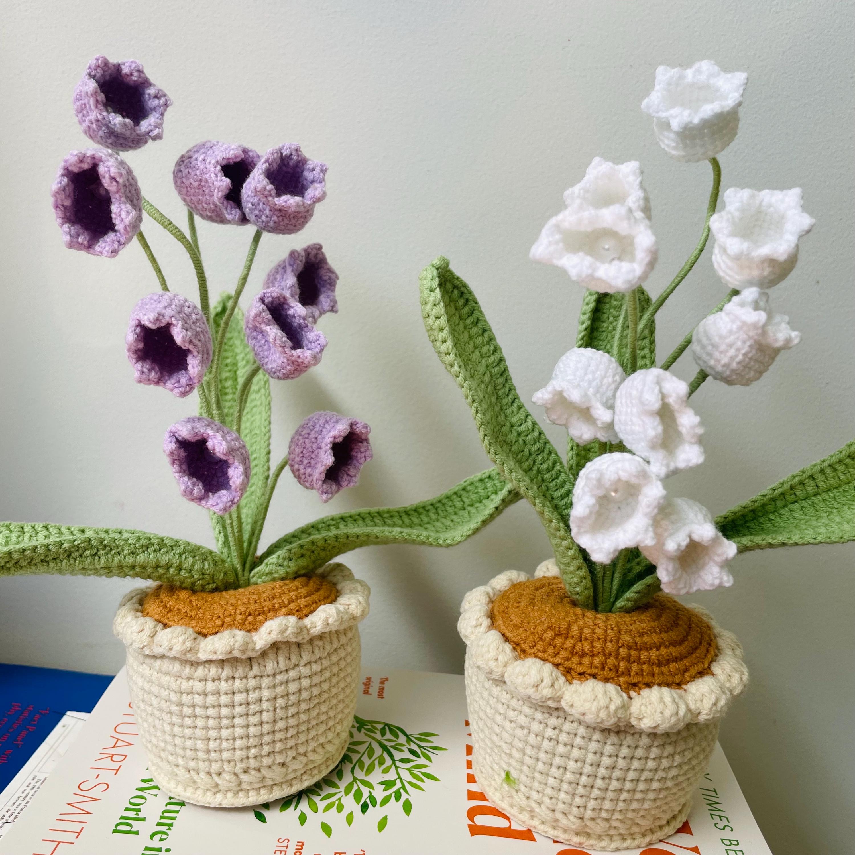 Colorful Crochet Lily of the Valley, Unique Christmas Gifts for Her ...