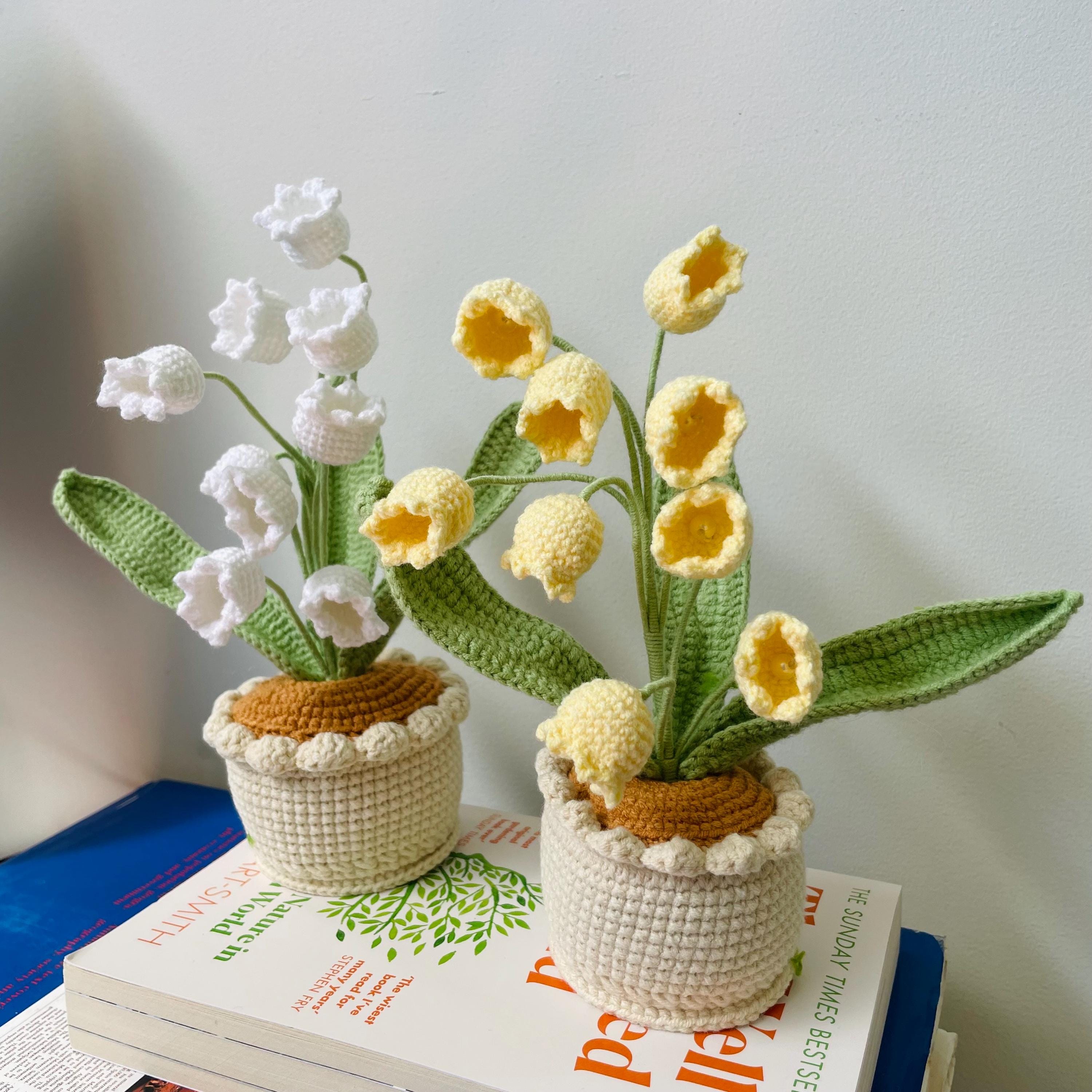 Colorful Crochet Lily of the Valley, Unique Christmas Gifts for Her ...
