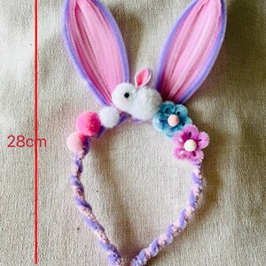 Kids Easter costume bunny headband accessory