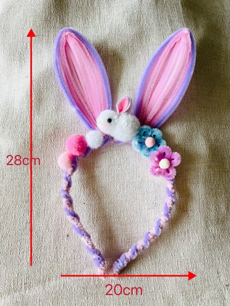 Kids Easter costume bunny headband accessory