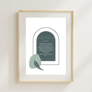Aquí está. Regalo para la infertilidad, arte imprimible, tarjeta para la infertilidad, cartas de amor, ánimo y apoyo para la infertilidad a seres queridos.