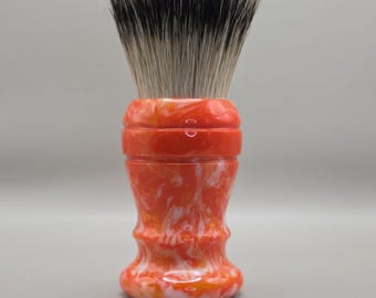Artisan-crafted Shaving Brush - "Pyromsicle" Handle with multiple knot options available
