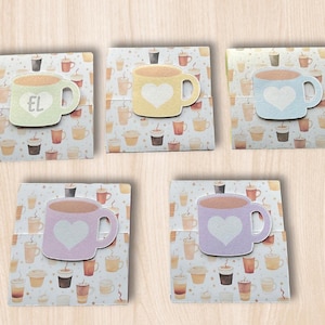 Coffee Themed Sticky Notes Notepad Holder On the Go (3X3) - Memo Pad, Office Gift, Teacher Gift, Gift Items