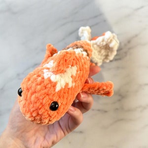 Crochet Koi Fish | Toy Koi Fish | Amigurumi Toy | Crochet Fish | Crochet Plushie | Crochet Stuffed Animal