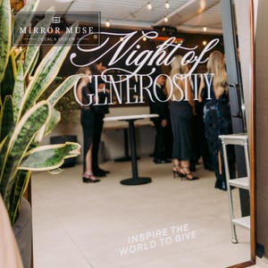 Seating Chart Sign - Wedding Mirror Decal - Our Favorite People image 9