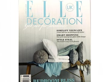 Elle Decoration UK interior architecture magazine / home magazine
