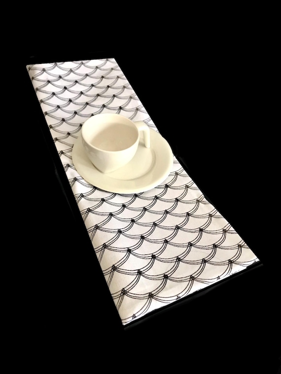 Danish Modern Abstract Grid Tote Bag: Large Geome… - image 8