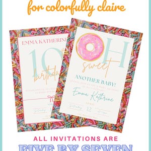 Editable Spa Party Invitation: Glam Birthday Invite (Digital File) image 8