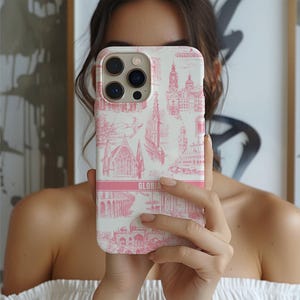 Pink Dior Phone Case - Etsy