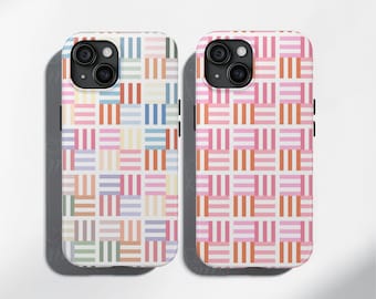 Checkers iPhone case, checkers phone case, Custom Checker Case, checkerboard iphone case samsung checker case, Color Block Phone plaid phone
