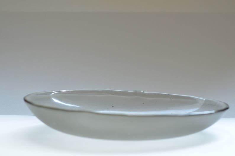 Platter Set Custom large glass dinner platters monocolor dinner platters Murano glass spring plates Custom plate set 24 colors