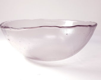 Monocolor Murano glass bowls for cereals