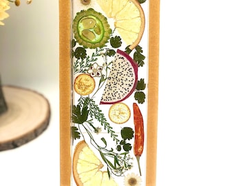 Decorative Rectangular Fruit Themed Tray
