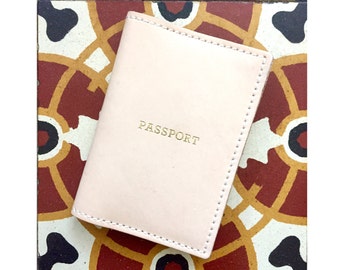 Leather Passport Cover,  Passport Holder ,  Gifts For Travelers, Travel Gifts, Passport Leather Pouch , Wedding Gifts