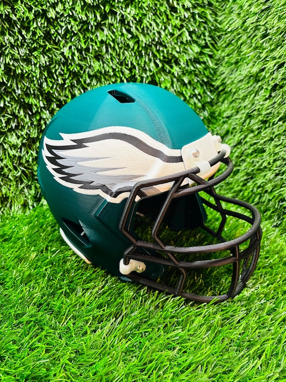 3D Printed Philadelphia Eagles Mini Helmet: Collectible - Memorabilia -  Sports - Football - Man Cave