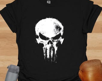 Punisher Inspired Gym T-Shirt - Hardcore Boxing Skull Tee for Lifters & Fighters